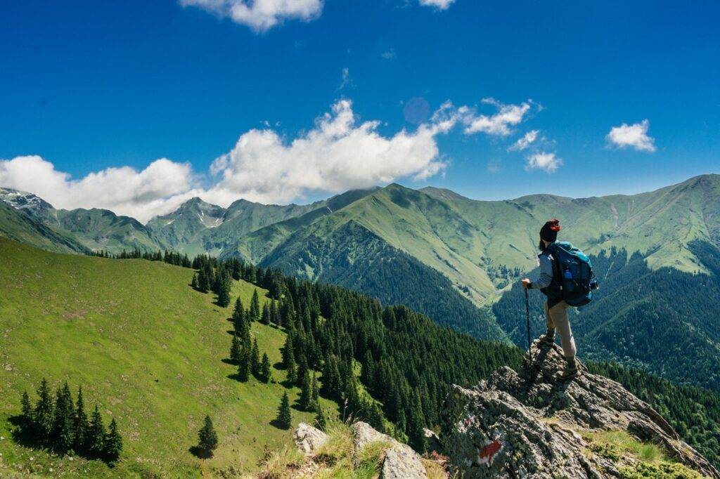 Wandern in den Bergen