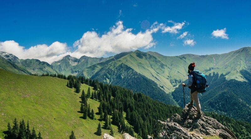 Wandern in den Bergen