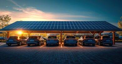 Moderner Solar Carport