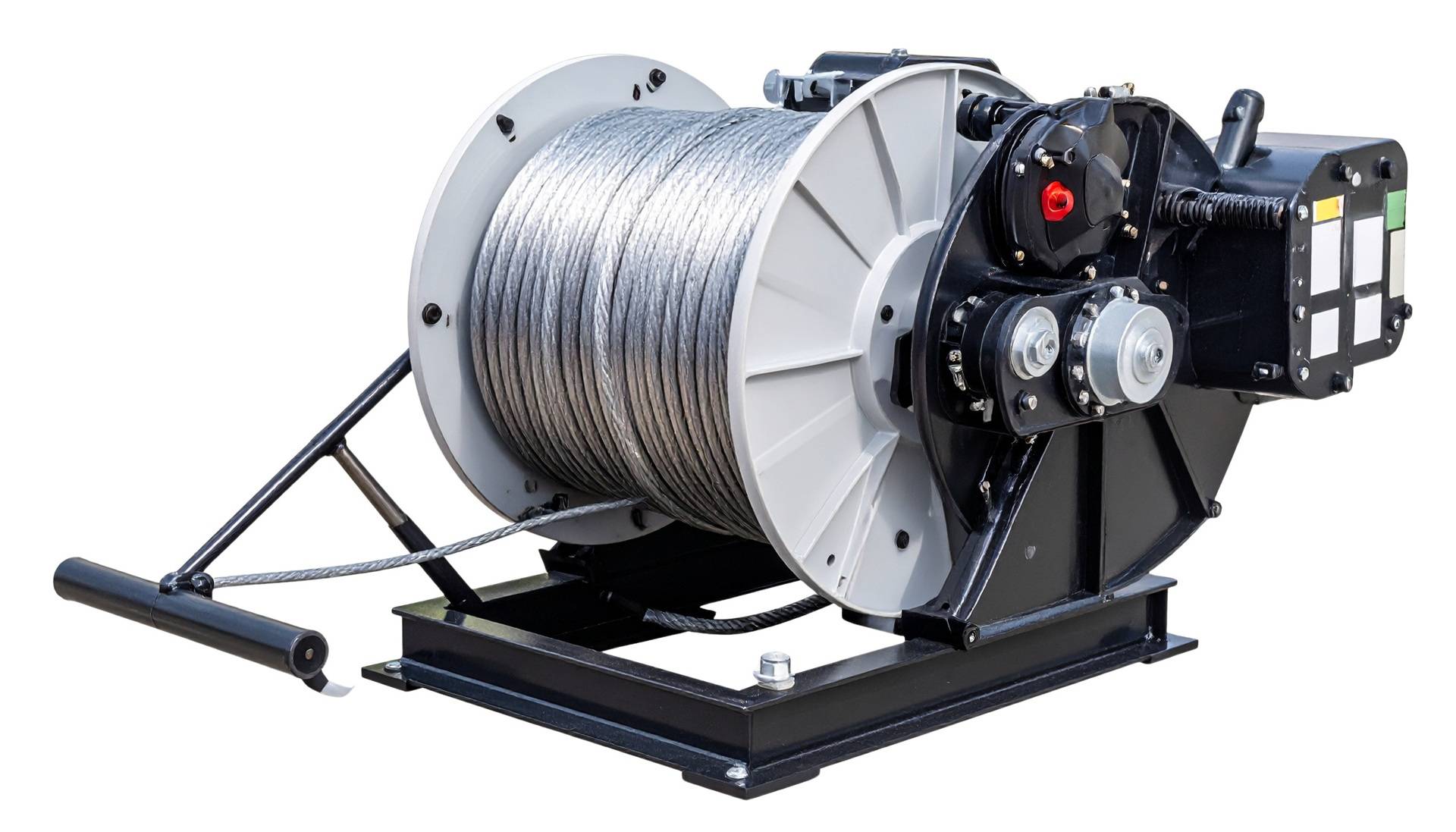 Seilrolle mit Elektroseilwinde im Detail |

