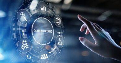 Digitale Outsourcing-Icons mit Handgeste | Gebäudereinigung Bochum