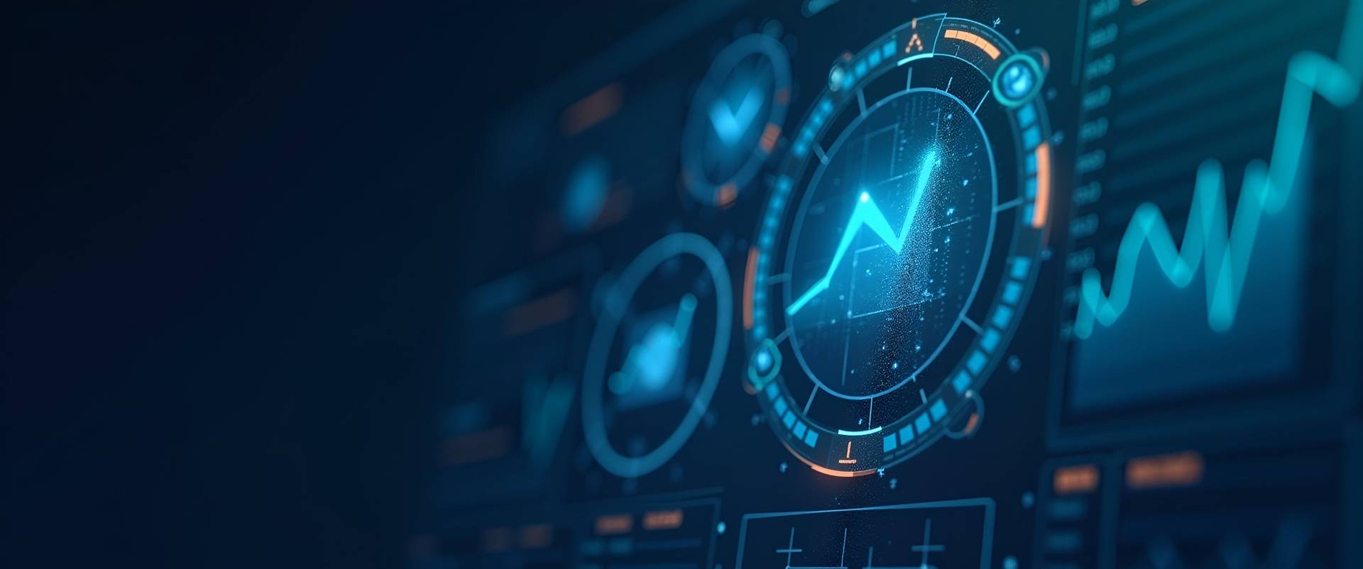 Digitale Analyseanzeige mit Wachstumsdiagramm | predictive quality